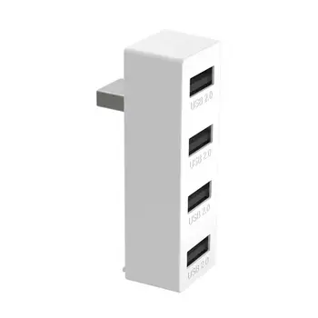 Profesionálny Kábel usb Hub Jednotky-free Dobrý Odvod Tepla 4 USB2.0 Porty Rozbočovač Rozšírenie Adaptér USB Hub, Prenos Dát